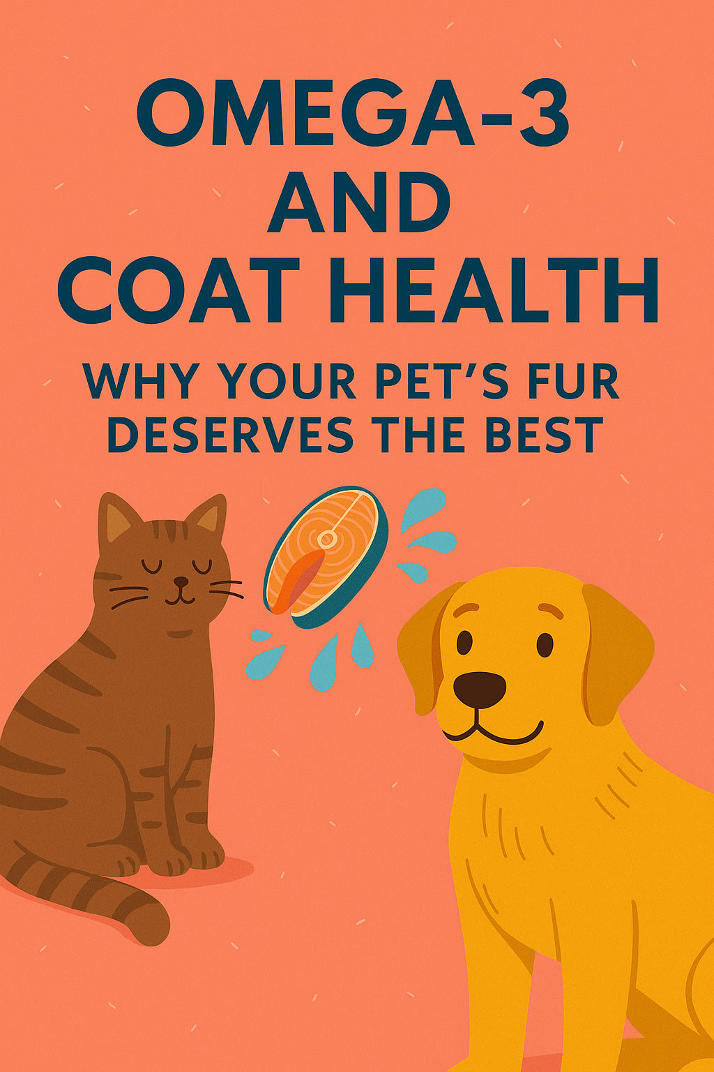 Omega-3 and Coat Health: How Fatty Acids Boost Your Pet’s Shine