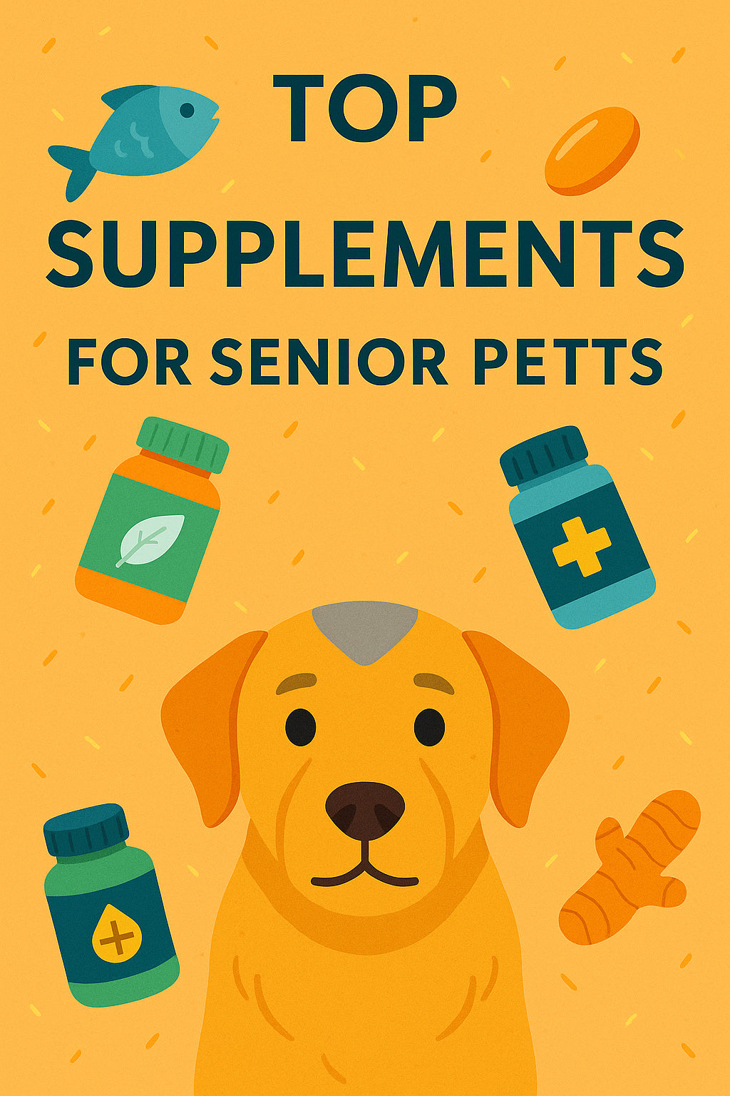 Top Supplements for Senior Pets: What Your Aging Pet Might Need