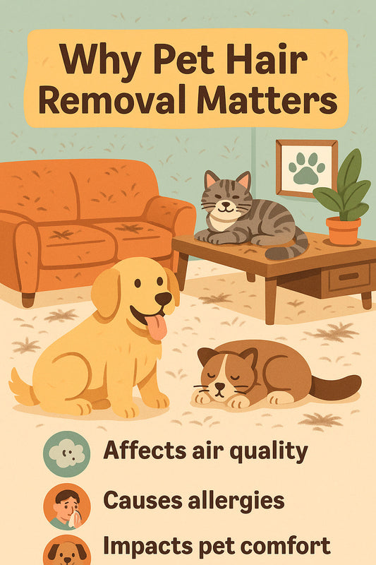 Stop Pet Fur from Taking Over: Why It Matters for Your Home and Your Pet’s Health